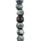 12 Packs: 12 ct. (144 total) Blue Marbled Rondelle Ceramic Beads, 13.5mm by Bead Landing™